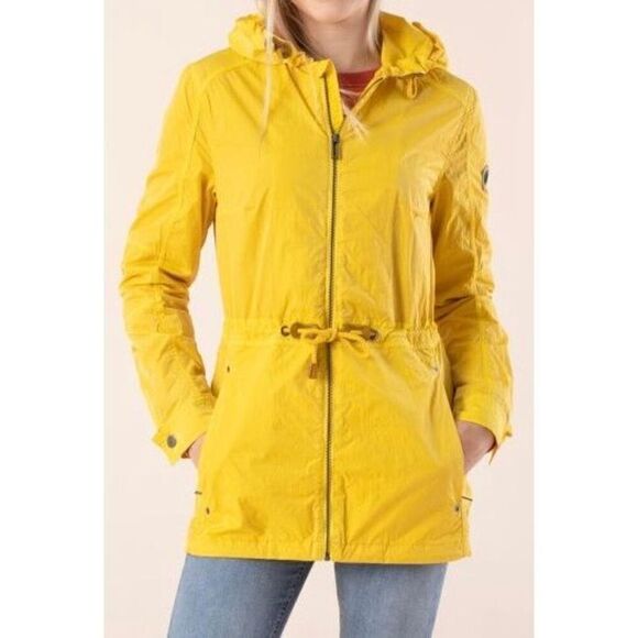 NWT Northland Alvina Waterproof Lightweight Yellow Women's Jacket Small - Picture 1 of 15